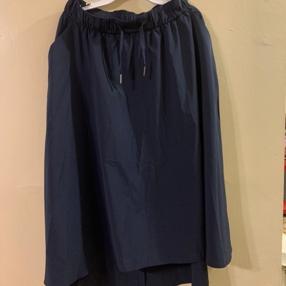 Dark navy blue Lululemon athletica time to flounce light Skirt athelticware